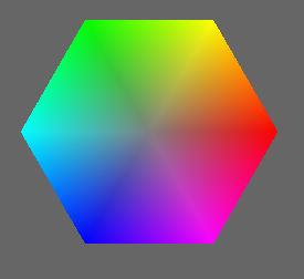 color hexagon