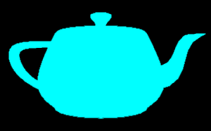 Teapot with anti-aliasing